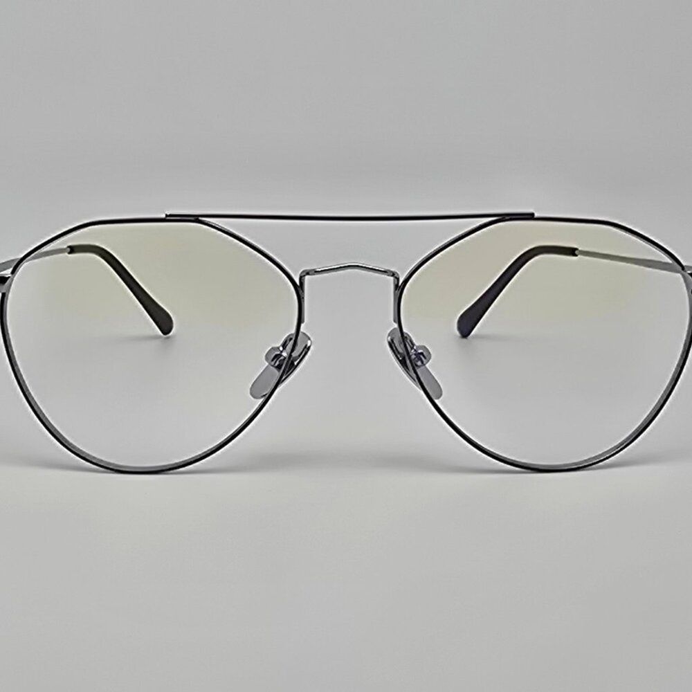 Diff Eyewear Sunday Silver Grey Frame Blue Light … - image 2